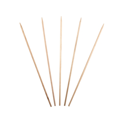 500 pièces brochettes de bambou naturel, bâtons en bois de 6